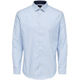 Overhemd - Contrasterende Kraag - 75% Biologisch Katoen - Ademend