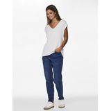 PIECES - PCKAMALA TEE JRS NOOS BC - T-shirt - Bright White - 76% Modal, 24% Polyester