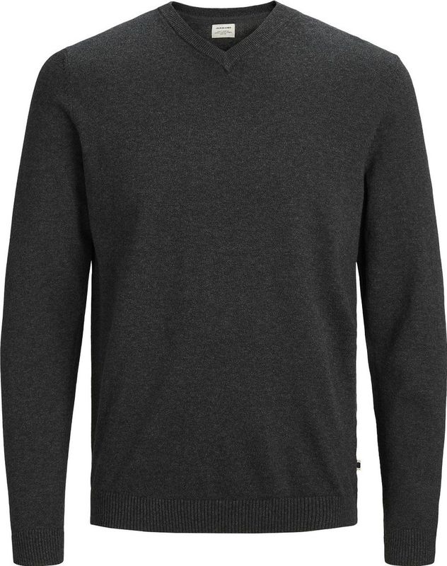 JACK JONES - Regular-Fit Pullover - Groen - Katoen