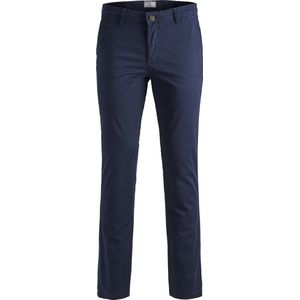 Jack & Jones - Marco Bowie - Chino Broek - Navy - Katoen - Slim Fit