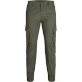 Jack&jones Junior Jpstpaul Jjflake Akm 542 Olive Noos Jnr Jongens Broek