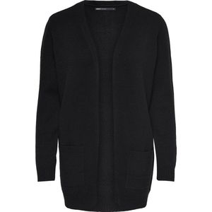 ONLY - Damestrui - Zwart - Gebreid - Regular Fit - Lange Mouwen