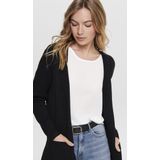 ONLY - Damestrui - Zwart - Gebreid - Regular Fit - Lange Mouwen