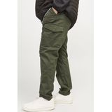JACK&JONES PLUS JPSTPAUL JJFLAKE CARGO OLIVE N. NOOS PLS Heren Broek - Maat 46 X L32