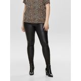 ONLY - CarPUNK REG SK COATED PANTS - Jeans - Zwart - Katoen