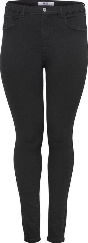 ONLY CARMAKOMA - Skinny Jeans - Blauw - Denim - High Waist