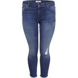 Only Caramkoma - Skinny Fit Jeans - Blauw - Katoen