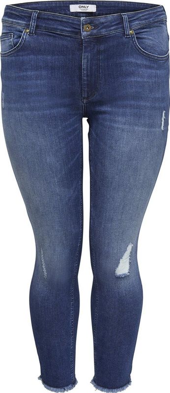 Only Caramkoma - Skinny Fit Jeans - Blauw - Katoen