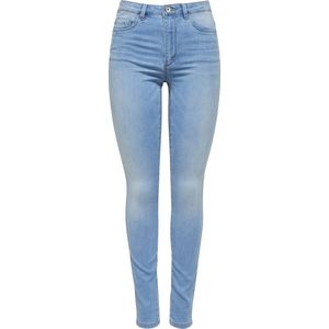 Skinny Jeans - Blauw - Katoen - High Rise