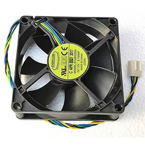 R128025SH 12V 0.19A 8025 80mm 4-Wire Hydraulic Speed pwm cpu cooling fan
