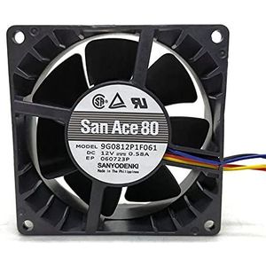 9G0812P1F061 8CM 8038 12V PWM Temperature Control Server Chassis Cooling Fan