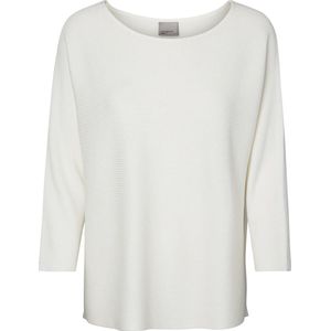 Vero Moda - VMNORA - Blouse - Blauw - Mix van Wol - Normale Fit