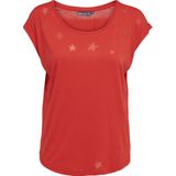 Only Play - Sporttop - Rood - Zacht Materiaal - Losse Pasvorm