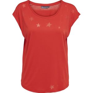 Only Play - Sporttop - Rood - Zacht Materiaal - Losse Pasvorm