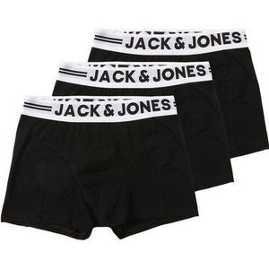 JACK & JONES JUNIOR Boxershort - set van 3 Zwart