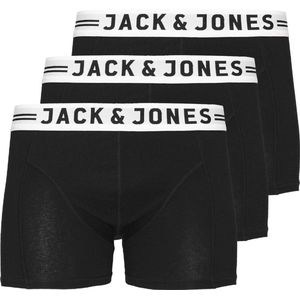 Jack & Jones - Boxershorts - Drie Stuks - Zwart - Rekbare Stof