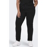 Only Carmakoma - Broek - Zwart - Stretchy Stof - Trekkoord