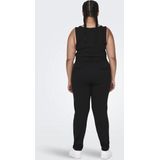 Only Carmakoma - Broek - Zwart - Stretchy Stof - Trekkoord