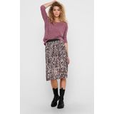 Gebreide Trui - Mélange - Knitwear - Overcut Schouder - Driekwart Mouw