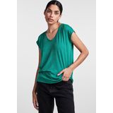 Pieces - PC BILLO - T-shirt - Pepper Green - Glinsterstrepen