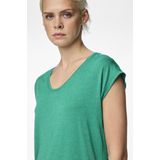 Pieces - PC BILLO - T-shirt - Pepper Green - Glinsterstrepen