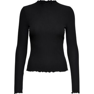 ONLY Gebreide Top ONLEMMA Zwart