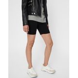 Biker Shorts - Zwart - Katoen - Slim Fit