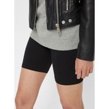 Biker Shorts - Zwart - Katoen - Slim Fit