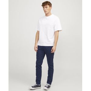 Jack & Jones - Jjimarco Jjbowie Sa - Chino Broek - Blauw - Katoen
