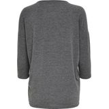 COMFORT - Effen Trui - Mouwlengte 3/4 - 65% Polyester - 30% Viscose - 5% Elastaan