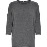 COMFORT - Effen Trui - Mouwlengte 3/4 - 65% Polyester - 30% Viscose - 5% Elastaan