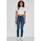 Noisy May Callie High Waist Skinny Vi021mb Spijkerbroek Blauw 24 / 30 Vrouw