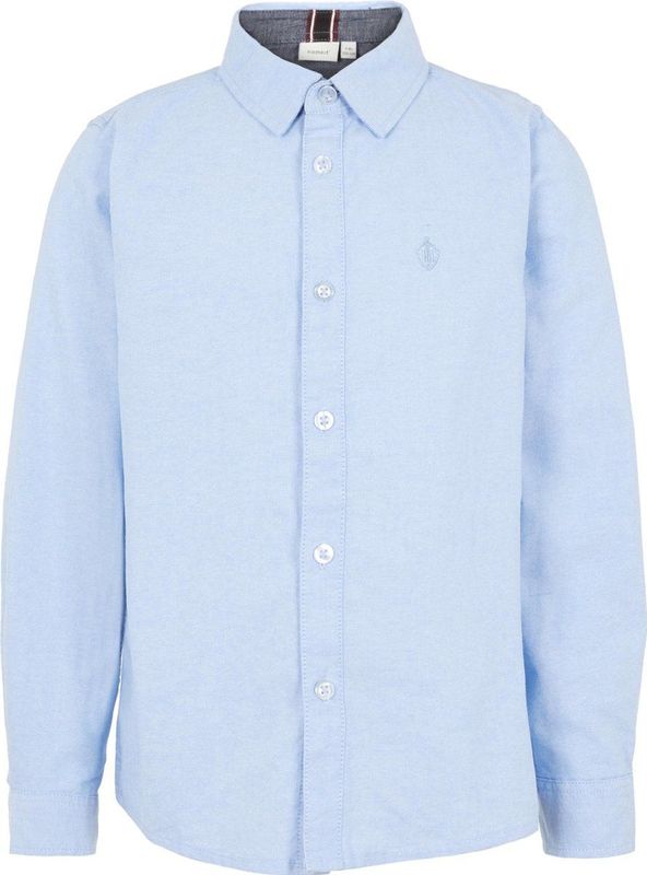 Overhemden - Langarm Hemd - Wit - 100% Katoen - Regular Fit