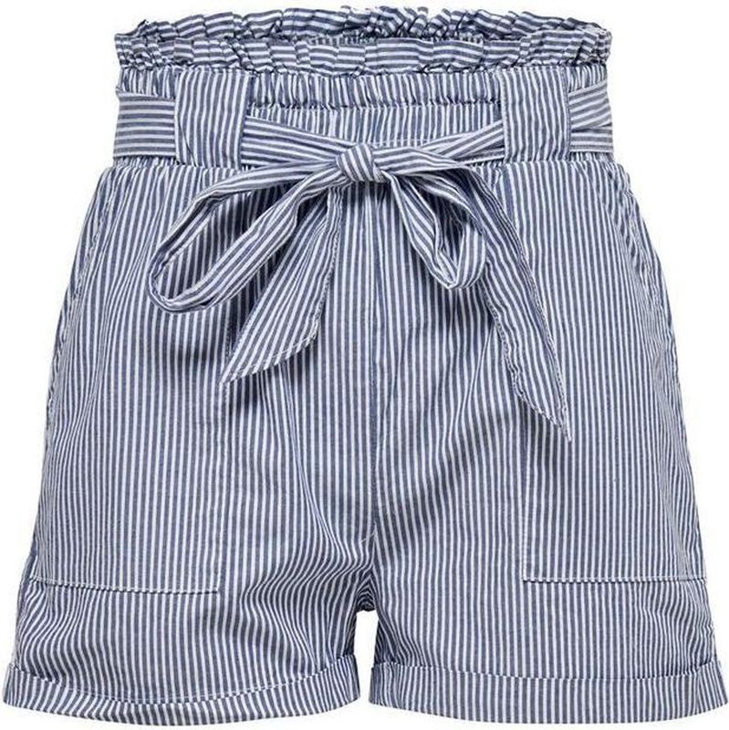 Onlsmilla - Mid Waist Regular Fit Shorts - Groen - Geweven Stoffen