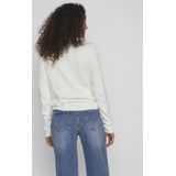 Viril V-neck Knit Top-noos 14042769 White Alyssum