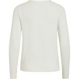 Viril V-neck Knit Top-noos 14042769 White Alyssum