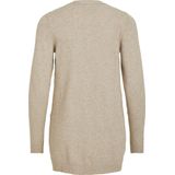 Vila - Ril - Open Trui - Gebreid - Zwart - Viscose/Nylon/Polyester