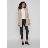 Vila - Ril - Open Trui - Gebreid - Zwart - Viscose/Nylon/Polyester