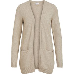 Vila - Ril - Open Trui - Gebreid - Zwart - Viscose/Nylon/Polyester