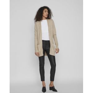 Vila VIRIL OPEN KNIT CARDIGAN - NOOS Dames Vest Natural Melange