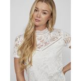 Blouse 'Stasia' - Effen - Opstaande Kraag - Slanke Pasvorm