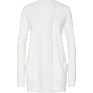 Vila Cardigan Feinstrick Basic Cardigan Stretch mit Taschen VIRIL VIRIL OPEN L/S KNIT CARDIGAN - NOOS