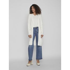 Vila - Vest - White Alyssum - Viscose/Nylon/Polyester - Regular Fit