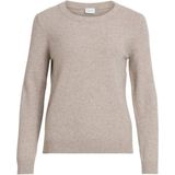 Vila - Ril Trui - Gebreide Top - Zwart - Viscose/Nylon/Polyester