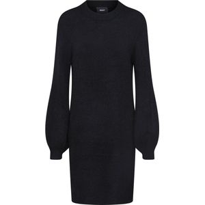OBJECT - OBJEVE NONSIA L/S KNIT DRESS - Jurk - Zwart - Gebreid