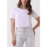 Object Objannie S s T-shirt Noos Tops T-shirts Dames - Shirt - Wit