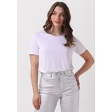 Object Objannie S s T-shirt Noos Tops T-shirts Dames - Shirt - Wit