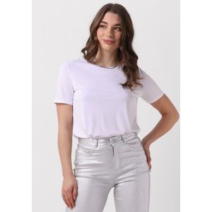 Object Objannie S s T-shirt Noos Tops T-shirts Dames - Shirt - Wit
