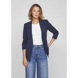 Vila - Viher ¾ Blazer - Blazer - Gerecycled Polyester - ¾ Mouwen met Rimpeleffect