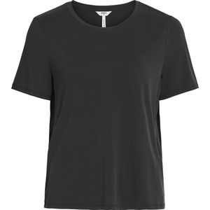 Object Objannie S s T-shirt Noos Tops T-shirts Dames - Shirt - Zwart